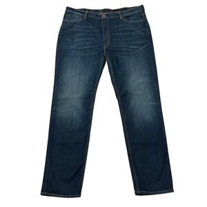 Levi's Men's 541 Relaxed Athletic Taper Fit Stretch Jeans W42 X L36 Dark Wash